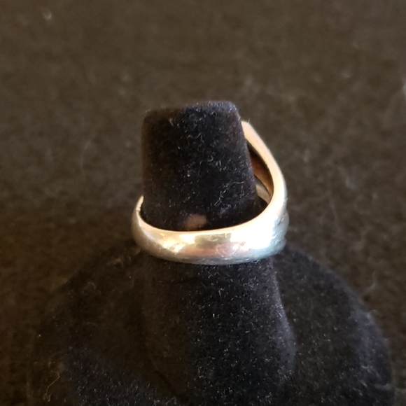 Sterling 925 silver ring w/ multi-colored gemstone - Picture 5 of 6